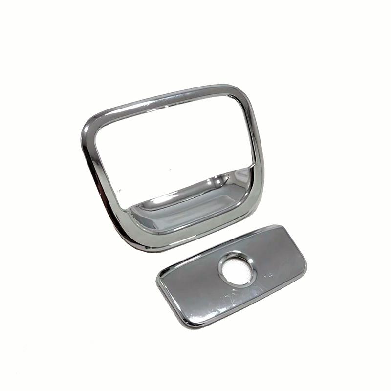 For Jeep Grand Cherokee 2014 2015 2016 2017 2018 ABS Carbon Fiber  Front Storage Glove Box Handle Cover Trim 2PCS