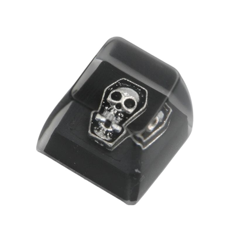 Artisans Dark Series Resins Keycaps With Glowing Effect AntiWear Key Top For Mechanical Keyboards