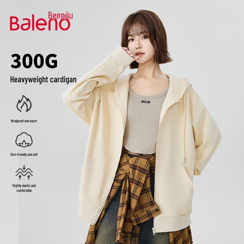 Baleno Men's Heavyweight Hooded Knit Cardigan