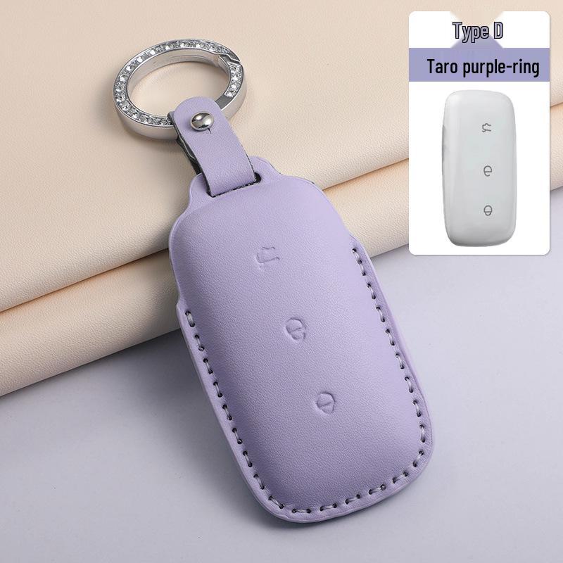 Geely New Galaxy Starship 7 EM-i Macaron Green Key Case with Buckle for L6L7 e5 e8 Cars