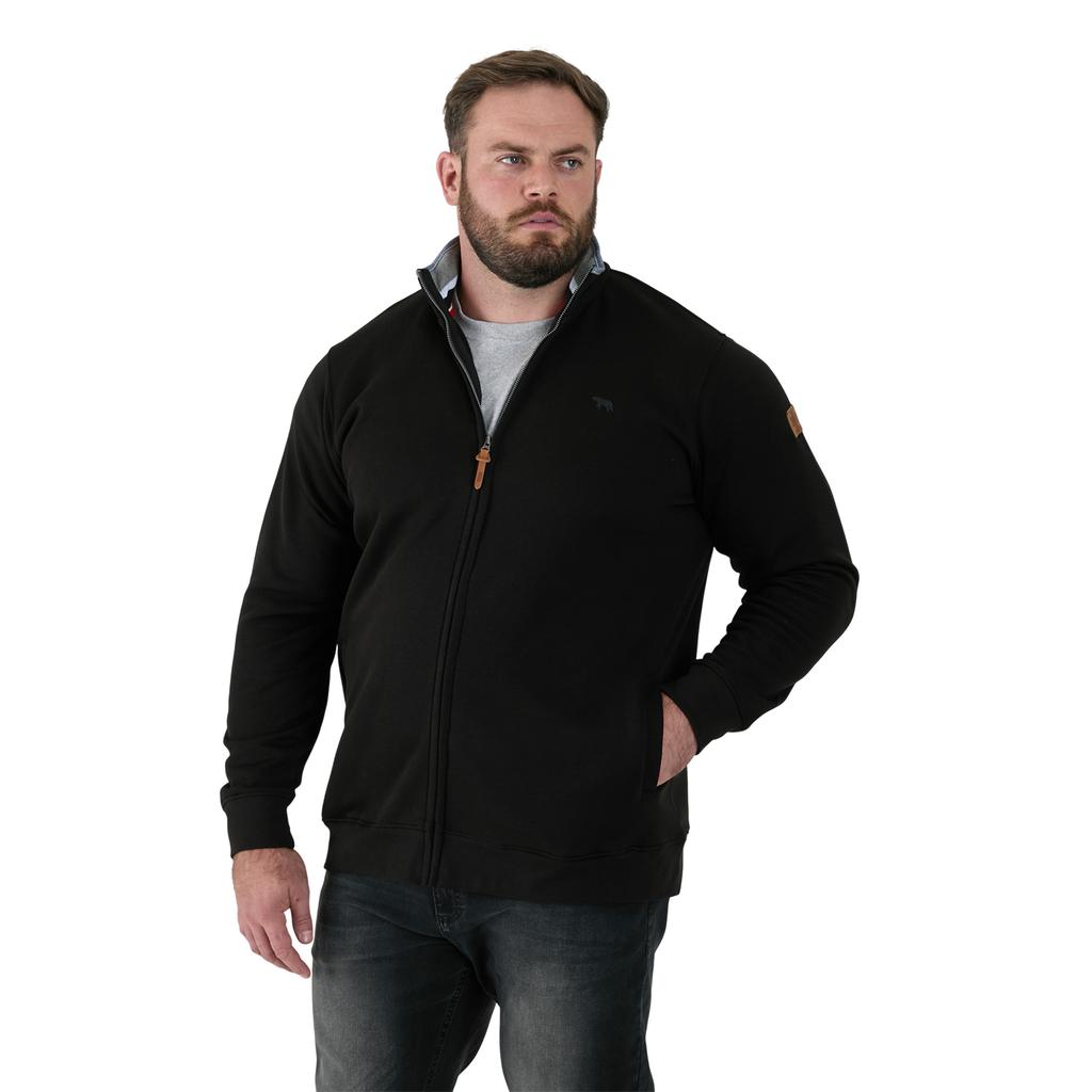 Duke Mens D555 Johnson Embroidered Logo Kingsize Fleece Jacket
