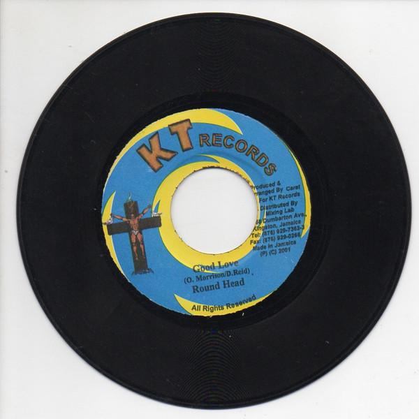 

7inch Record ROUND HEAD DETERMINE Good Love Haul Me Out NONE KT Records 2001 Jamaica Reggae Ska Dub Used
