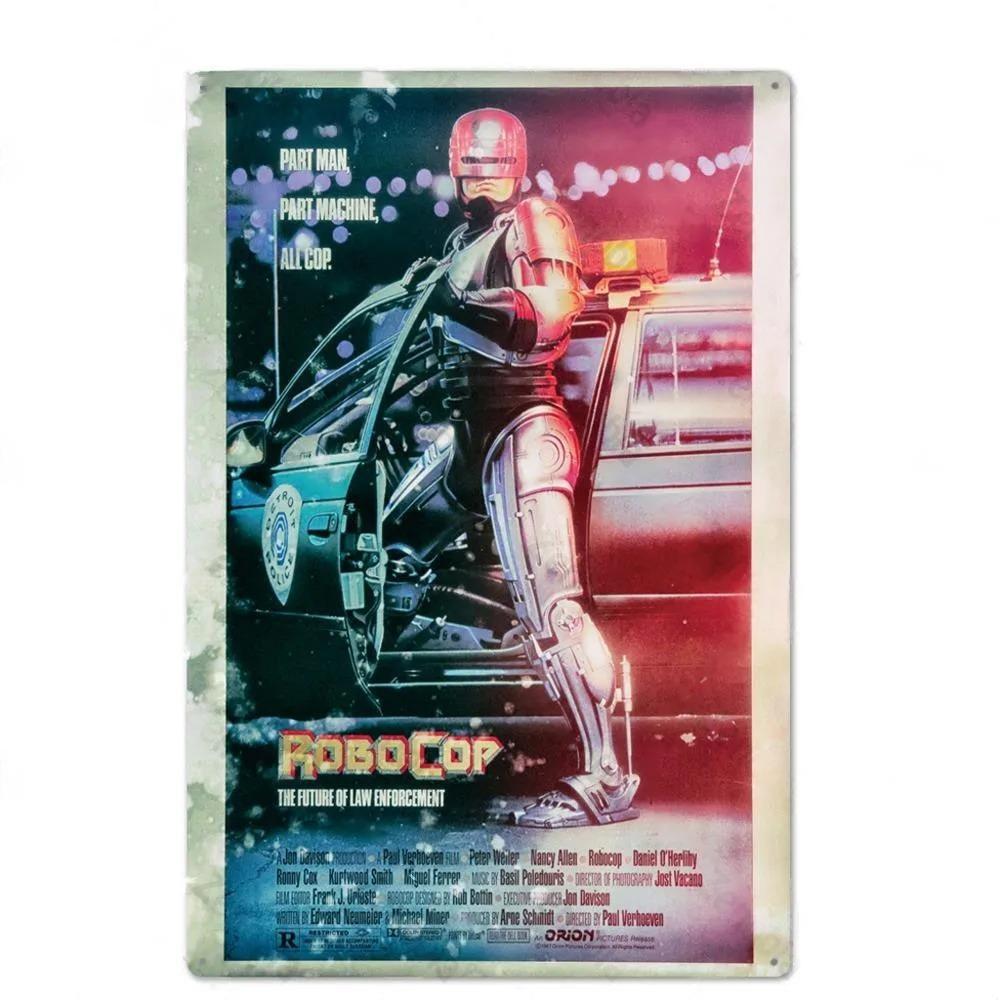 Metal Tin Poster Classic American Retro Films Metal Tin Sign Plaque Poster for Wall Plate Bar Club Wall Decor Retro Home Bedroom
