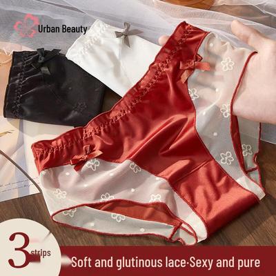 Women's Sexy Lace Breathable Briefs