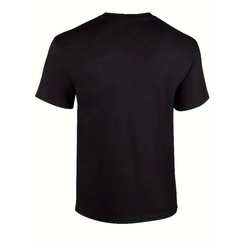 European sizes Men'S Funny Antidepressants Dogs Graphic T-Shirt, Short Sleeve, Black, Casual Crew Neck Short Sleeve Tee