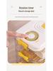 Scatola Quadrata Ermetica in Plastica per Conservare Noodles con Coperchio per Cucina e Frigo