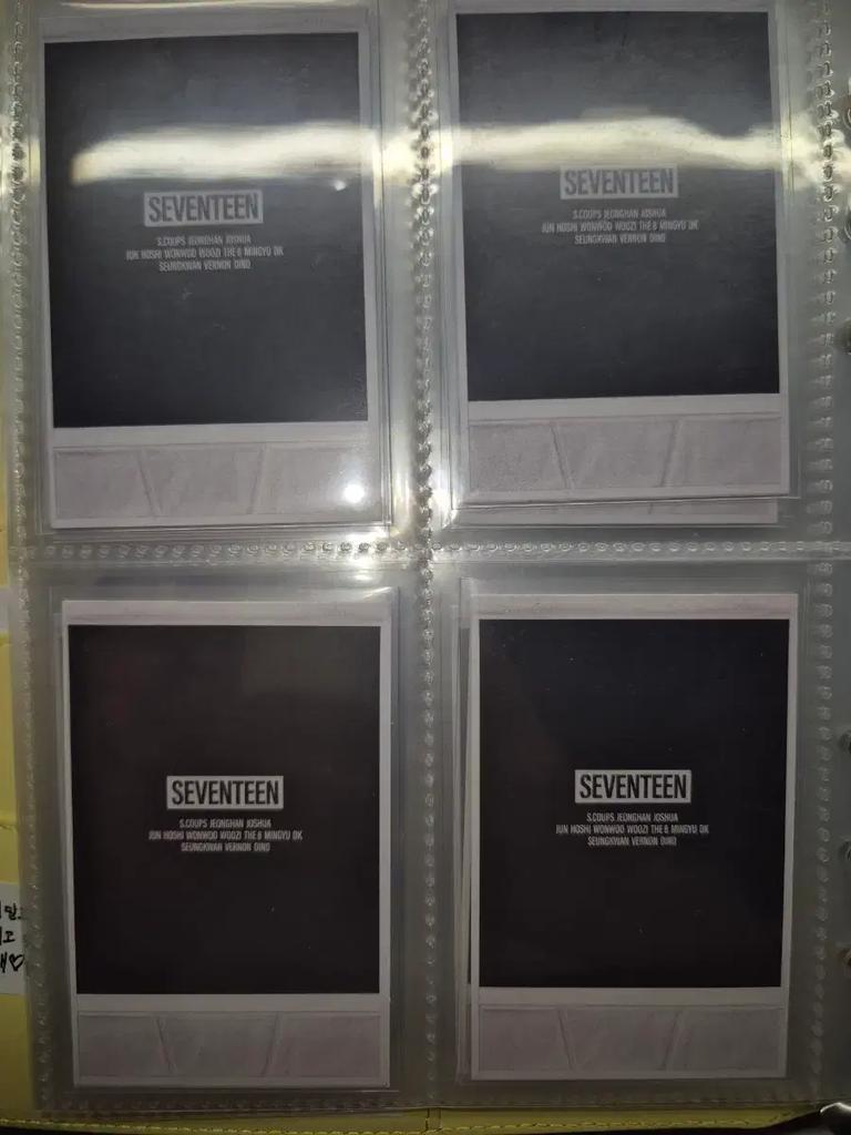 SEVENTEEN Nana Tour Photocards (Bulk Purchase) Used