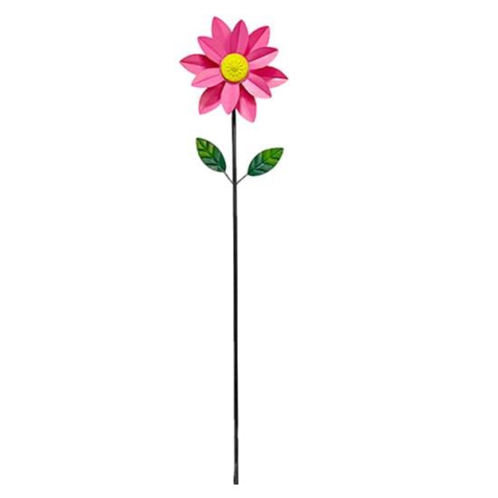 Sunflower Windmill Garden Stake Ornaments Outdoor Metal Wind Spinner Garden Patio Decoration for Garden Yard Patio Decor