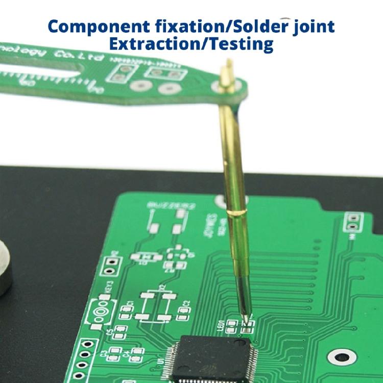 Components Pressure Needle Burning Tool Kit Portable PCB Electronic Production Adjustable Universal Test Fixture