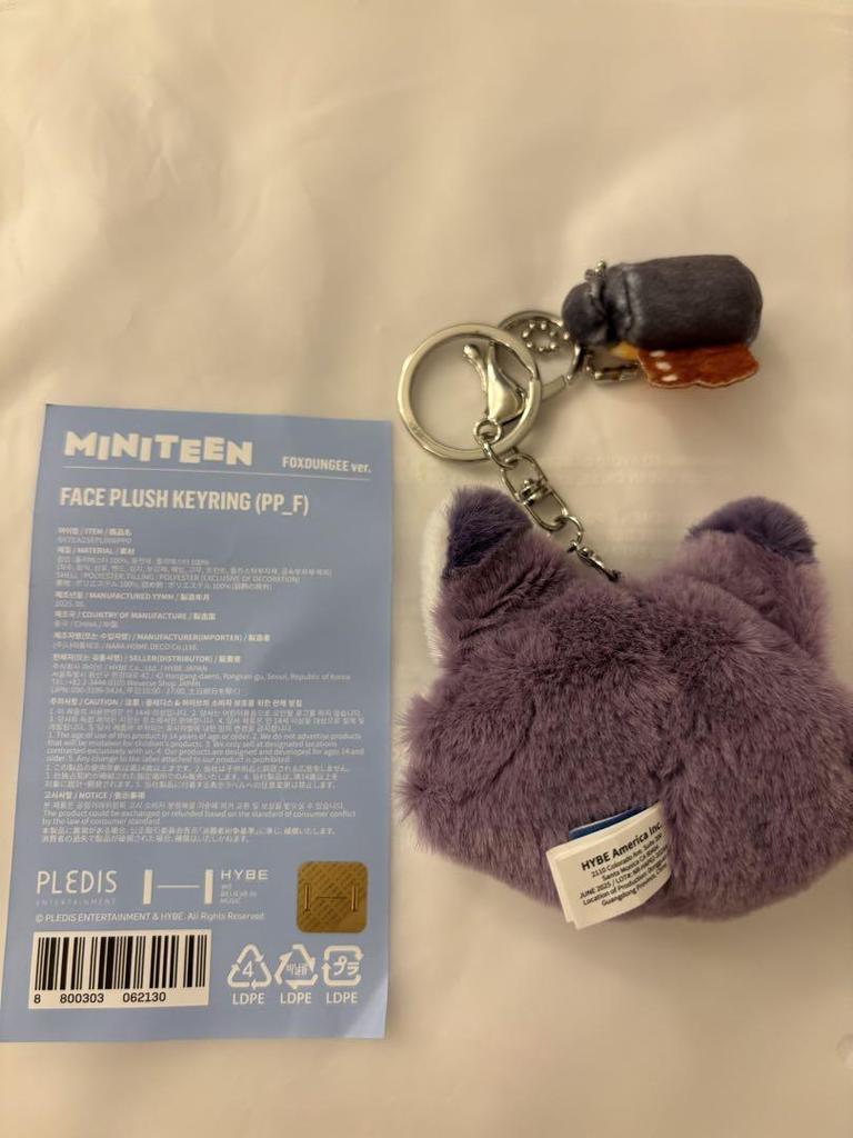 [USED] Seventeen MINITEEN Pop-up Face Keyring Wonwoo