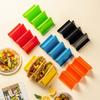 1/2/6Pcs Mexican Roll Rack Taco Holder Plastic Taco Holder Wave Shape Tray Holder Taco Cake Rack Display Stand Kitchen Gadgets