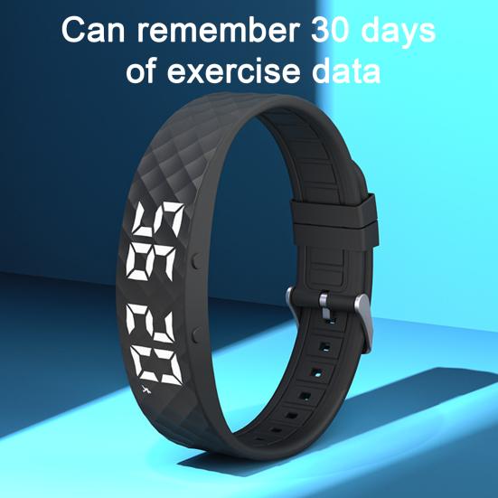 Вібраційний Будильник Годинник Для Глибоко Сплячих Тихе Пробудження Розумний Браслет Чоловіки Жінки Регульований Носимий Вібраційний Ремінець на Зап'ястя