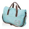 [Chiikawa] Foldable Boston Bag M Size, 23L Capacity, Carry-On Compatible with Suitcase, Shoulder Belt Included, HPL0002, CH2. Mint Circle,
