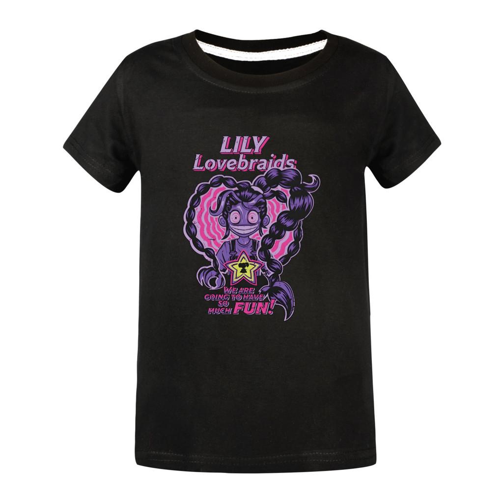 5581 Multi-Color Girls Lily Lovebraids Short Sleeves T-Shirt