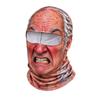 Novelty Old Man Face Ski, Winter Windproof Full Face with 3D Full Print, Sunglasses Not Included