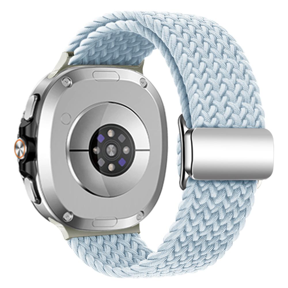 Wrist Strap for Samsung Galaxy Watch8 44mm/40mm/Watch8 Classic 46mm Magnetic Clasp Woven Nylon Watch Band