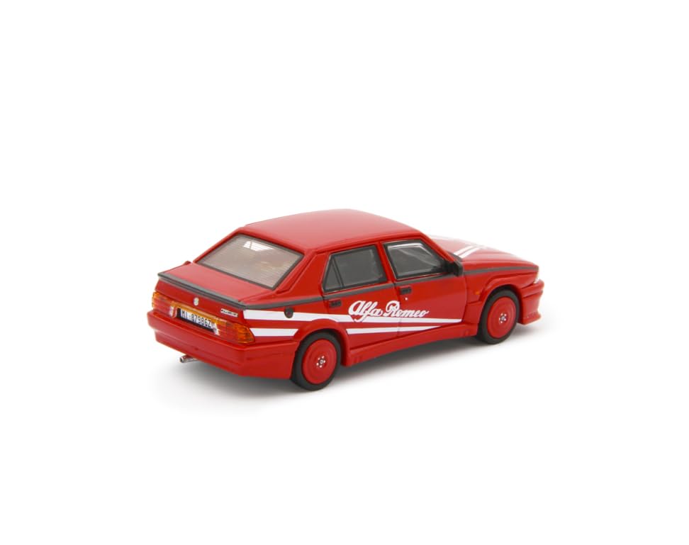 LAUDORACING Alfa Romeo 75 Turbo Evoluzione 1987 Red Decal Alfa 75 Turbo Evoluzione 1987 Rosso Loud Racing 1/64 1.8i
