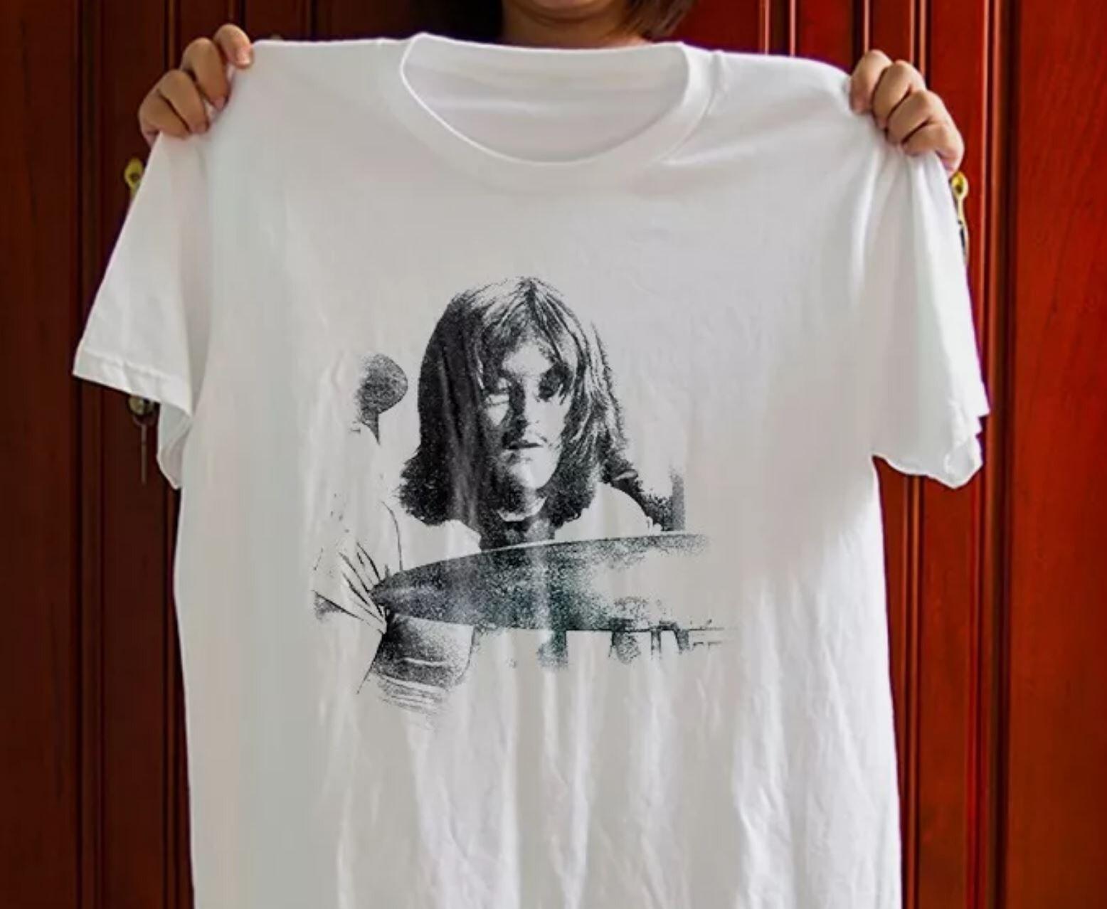 John Bonham Legend Drummer Unisex White T-shirt Size S-5XL L