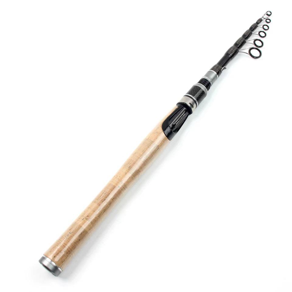 Ultra-kurze 2,1m Carbonfaser-Meeresrute für das Bootsangeln - Tragbar, Einziehbar, Professionelle Angelausrüstung