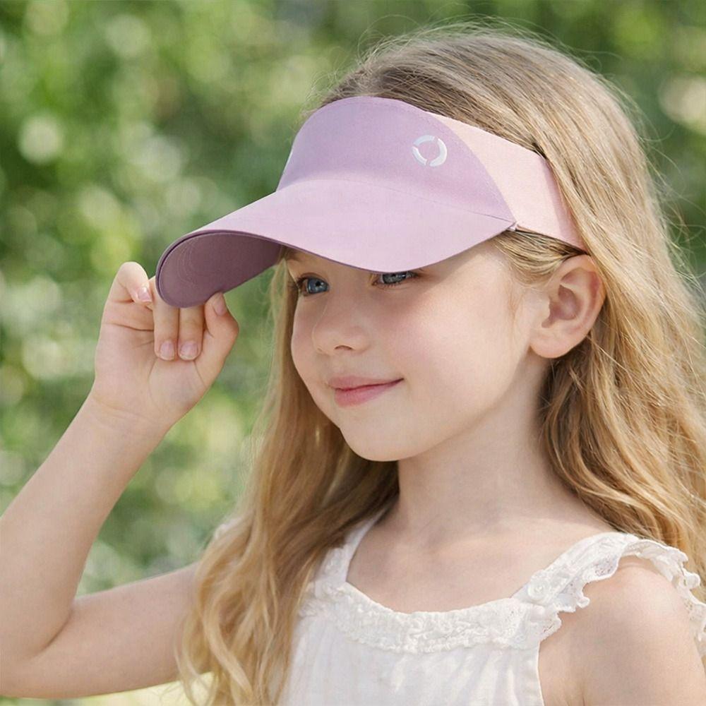 One-piece Outdoor Sun Hat Adjustable Sun Protection Hat Gifts Children's Sun Cap