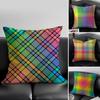 Global Symbolic EEarth Hour Patterns Cushion Cover Pillow Case Antidustmite Invisible zipper silky plush cushion