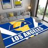 Los Angeles Rams Carpet Rug for Living Room Bedroom Home Sofa Decoration,Kids Play Non-slip Floor Mat