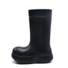 Spring and autumn new high rain boots women's leisure simple rainy day work non-slip wear-resistant waterproof comfortable rain shoes