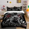 "Dragon Tiger Crystal Decor Set" Soft Comfortable Duvet Cover Bedding Set Included 1*Duvet Cover & 2*Pillowcases gift