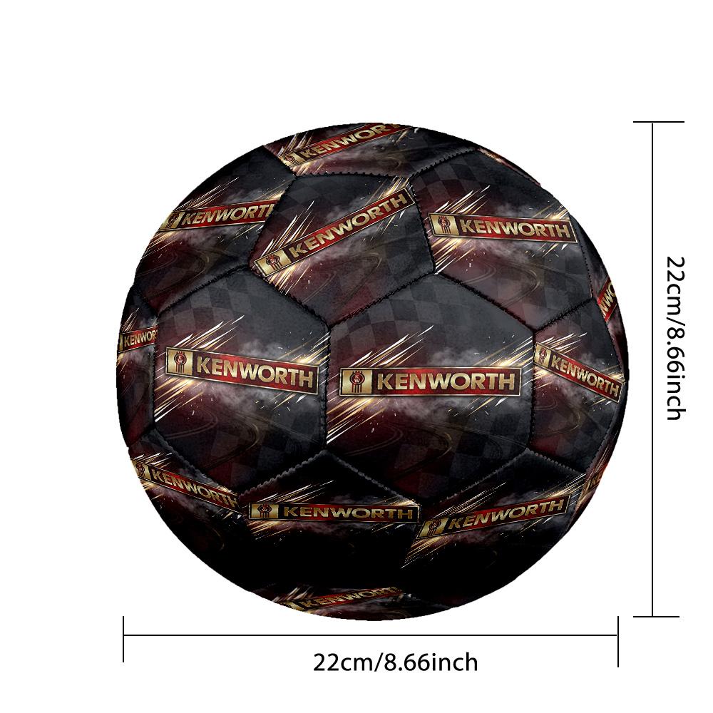 Kenworth Print Standard Size 5 Soccer Ball Durable Shock?Absorbing Ball For Training Match Outdoor Play