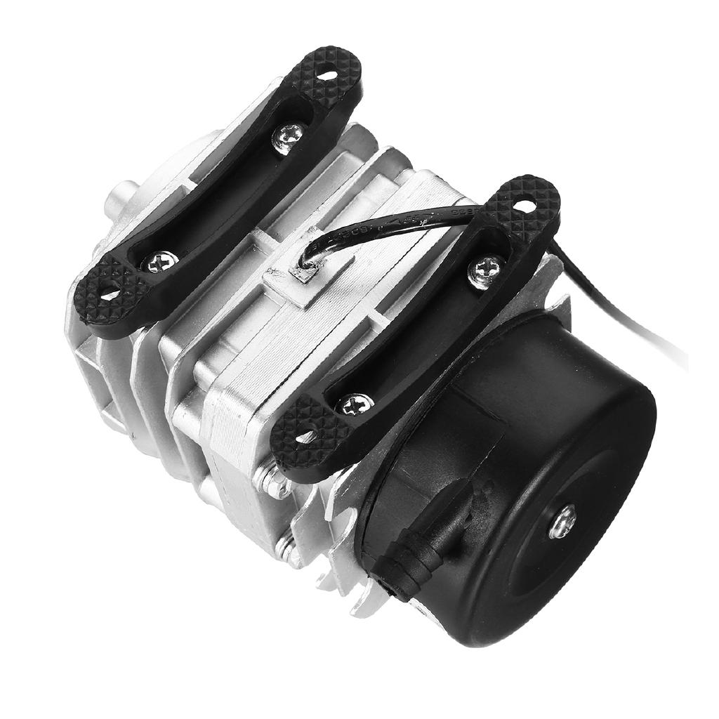 220V 70L/min Electromagnetic Air Compressor Pump 45W Aquarium Fish Pond Compressor Hydroponic Air Aerator Pump
