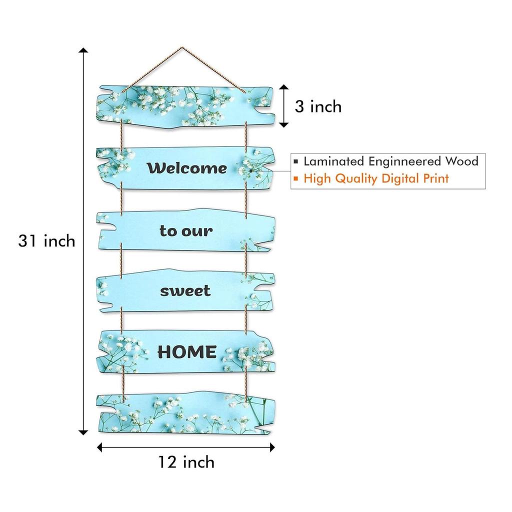 Wall Hanging Wooden Art Decoration Item for Living Room | Bedroom | Home Decor | Gifts | Quotes Decor Item | Wall Art For Hall | Mdf Wall Decoration