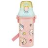 Skater Chiikawa Water for Made In Bottle, 480ml, Children, Antibacterial, Plastic, Child-Friendly, Lightweight, Japan, PSB5SANAG-A