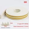 D/E/I/P Type Door Seal Strip Foam Seal Stopper New Weatherstrip  Window