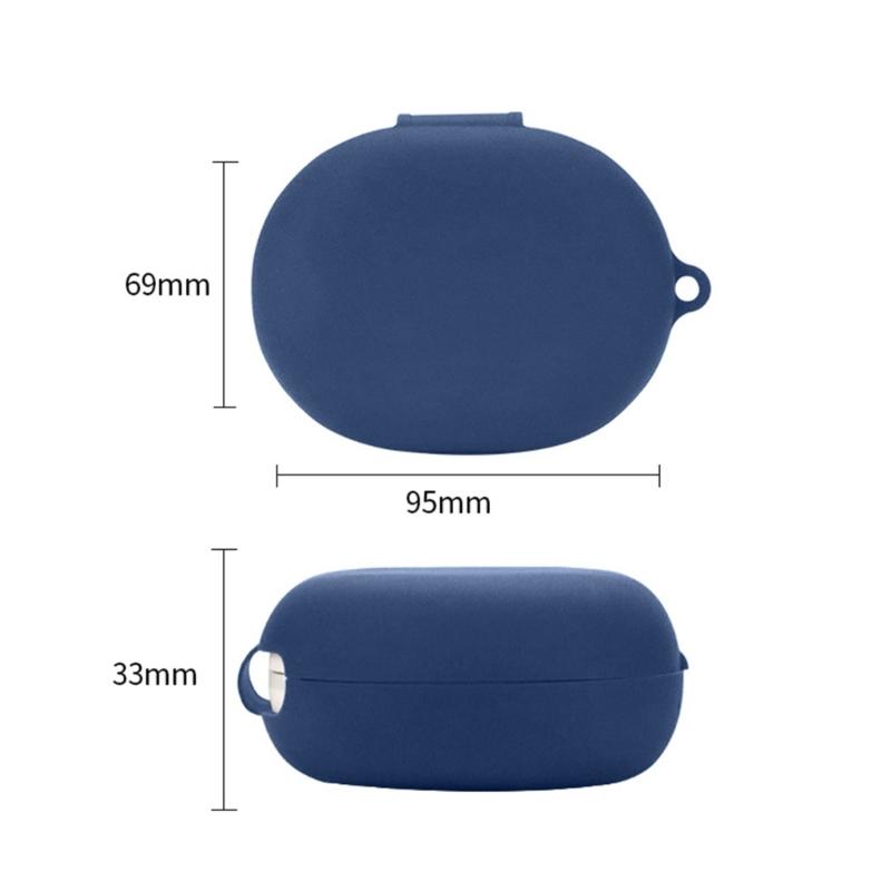 Headphone Shockproof Housing Skin-friendly Cover for Sound PEATS GoFree 2 Washable Shell Protector Soft Impact-resistant