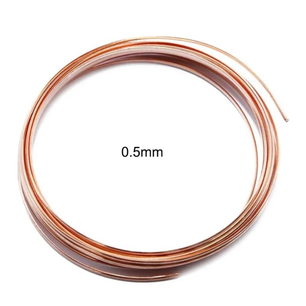 Soft Pure Copper Wire Diameter 0.1-1.0MM Conductive Copper Wire New Bare Wire