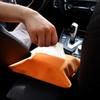 Suport pentru cutie de șervețele din piele PU agățat pentru mașină, acasă, birou, restaurant șic, masa de sufragerie, distribuitor de șervețele, suport pentru hârtie