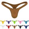 Low-rise Mens Underwear Polyester Sexy Bikini Slimming Solid
