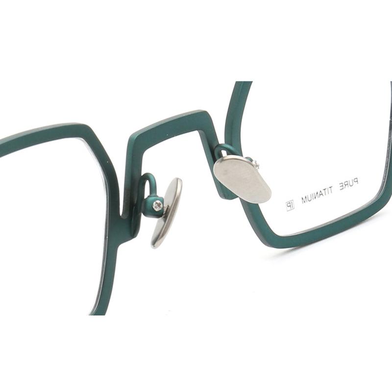 Japanische Anime Brille Damen - Halbrahmen Cosplay Brille Für Partys & Events