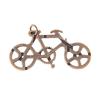 Mo Xu Zinc Alloy Puzzle Series: Educational Toy with Nine Interlocking Rings.