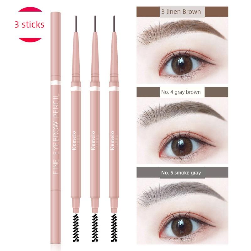 3 Automatic Rotate Ultra-Fine Eyebrow Pencil