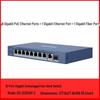 Switch Ethernet Gerenciável Hikvision DS-3E0510P-E de 10 Portas 2.5G