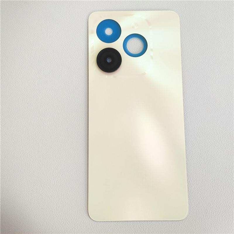 Battery Back Cover For Infinix Smart 8 X6525 Rear Door Housing With Adhesive Sticker Repair Parts