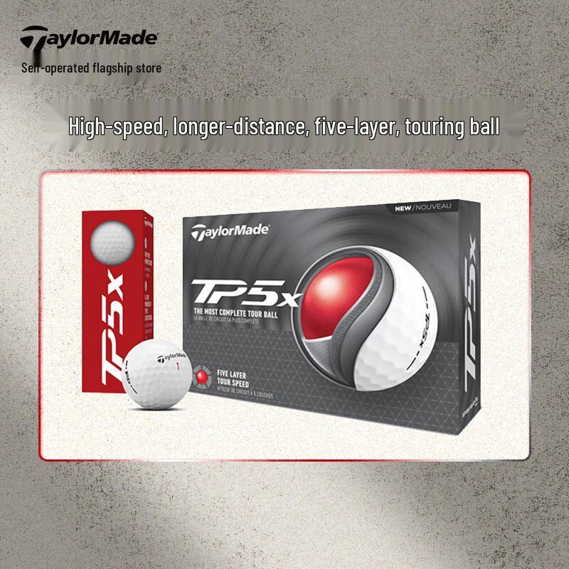 

Taylormade TP5 & TP5X 3.0 Performance Golf Balls