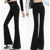 Women Flare Leggings High Waist Wide Leg Yoga Pants Seamless Fitness Workout Tights Gym Sports Trousers Casual Slimming Clothing