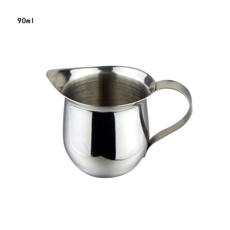 Stainless Steel Milk Jug Cup Frother Coffee Latte Art Flower Cup Espresso Cappuccino Maker Milk Foamer Pitcher 60/90/150/300ml
