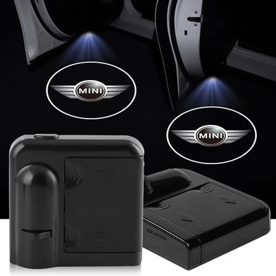 2 Stück Auto Tür Emblem Licht LED Willkommenslampe Kabelloser Laser Projektor Für BMW Cooper F54 F55 F56 R56 R60 SONE Roadster Clubman Coupé