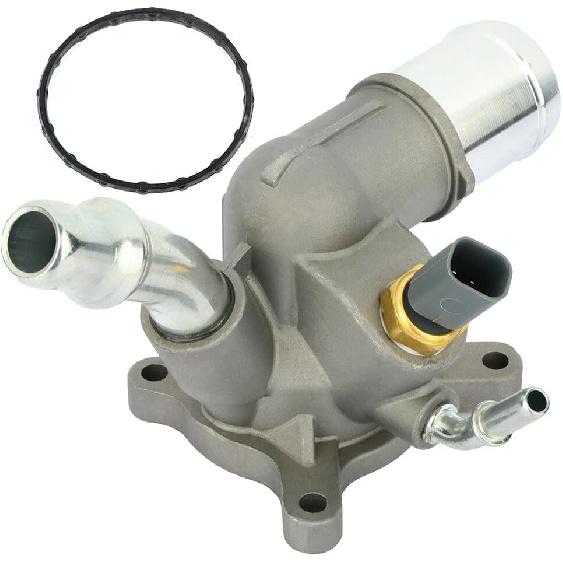 ROADFAR 5047772AB 5047263AB Original Equipment Engine Coolant Thermostat Water Inlet Assembly for 2015-2017 for Chrysler 200,2013-2016 for Dodge