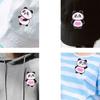 8 Pcs Cartoon Panda Embroidered Patches Iron On Patches Animal Repair Patches Sewing On Applique Patches for Clothes Bag