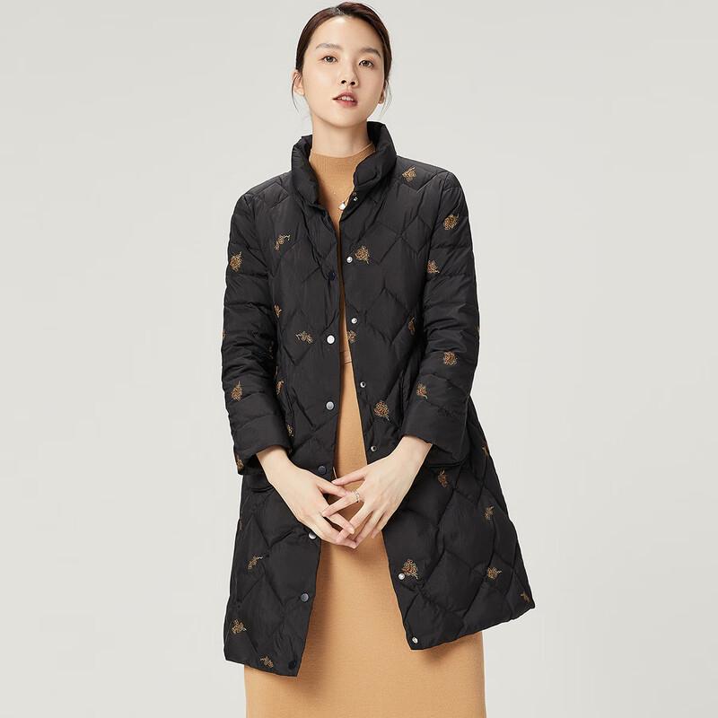 

JIANHU Women s Stand Collar Winter Puffer Coat L