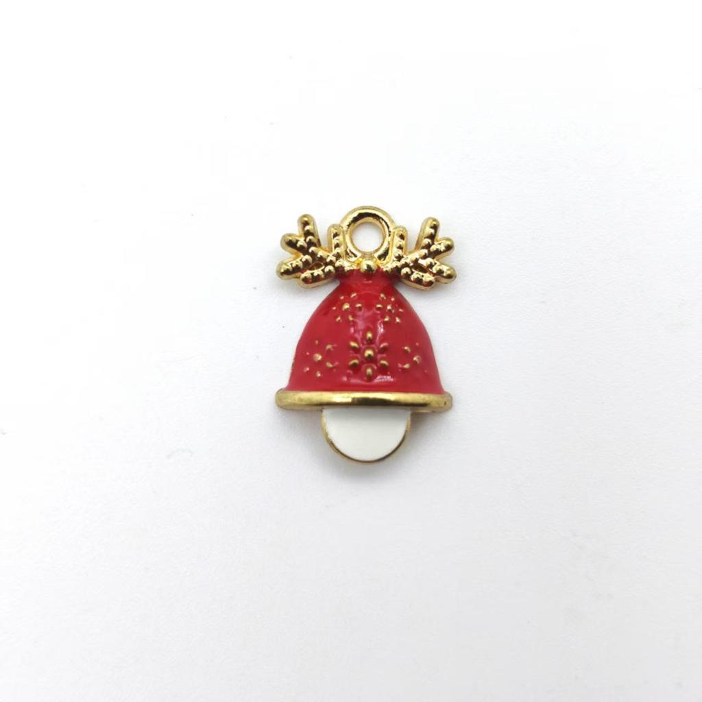 Christmas Snowman and Tree DIY Enamel Pendant Accessories